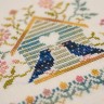 Free embroidery digital chart “Starlings”