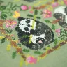 Printed embroidery chart “Cute Pandas”