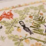 Printed embroidery chart “Lukomorye”
