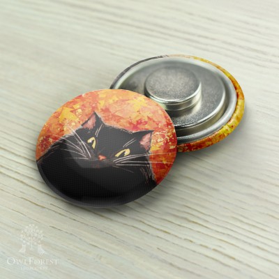 Magnet Needle Minder “Autumn Cat”