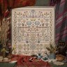 Буклет со схемой для вышивания «Вечноцветущий сад»