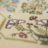 Буклет со схемой для вышивания «Вечноцветущий сад»