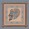 Печатная схема для вышивания «Индейские мотивы. Индеец» 3 цвета