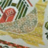 Printed embroidery chart “Snail Houses. Watermelon”