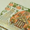 Embroidery kit “Snail Houses. Pumpkin”