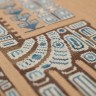 Печатная схема для вышивания «Индейские мотивы. Ламы» 3 цвета