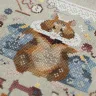 Digital embroidery chart “Housekeeping Hamster”