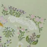 Printed embroidery chart “Lilac Garden Rendezvous”