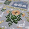 Printed embroidery chart “Geese and Sunflowers”