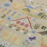Printed embroidery chart “Charmful Meadowland”