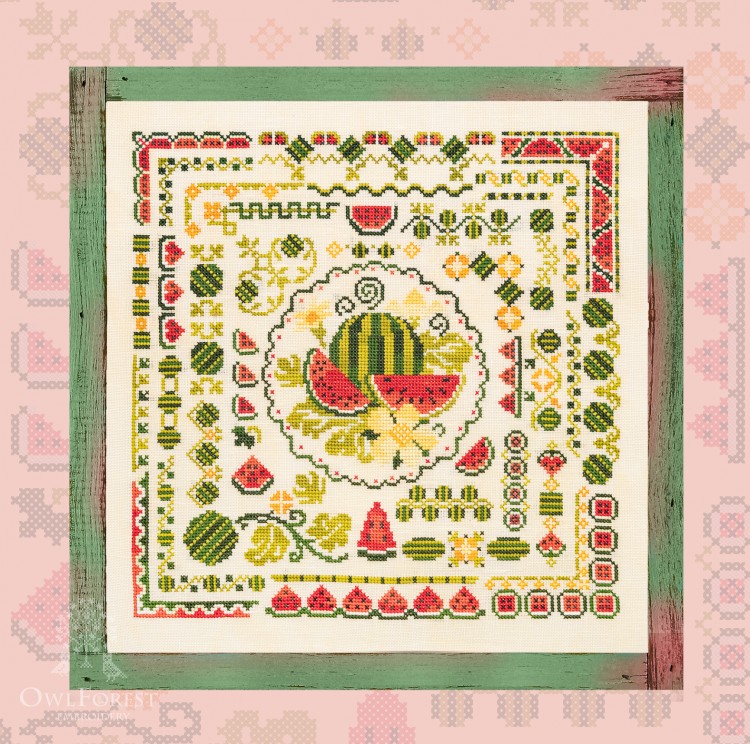 Embroidery kit “Watermelon Summer”
