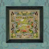 Digital embroidery chart “The Little Wood Folk. Frog”