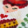 Printed embroidery chart “The Queen of Hearts”
