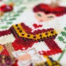Printed embroidery chart “The Queen of Hearts”