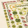 Digital embroidery chart “Watermelon Summer”
