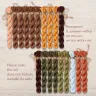 Set of OwlForest Hand-Dyed Threads for the “Kashchey's Chest” Chart (DMC)