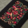 Digital embroidery chart “Pomegranate Bird Night Songs”