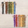 Set of OwlForest Hand-Dyed Threads for the “Charmful Meadowland” Chart (Thread Trade n.a. Kirov)
