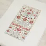 Printed embroidery chart “Gorgeous Poppy”